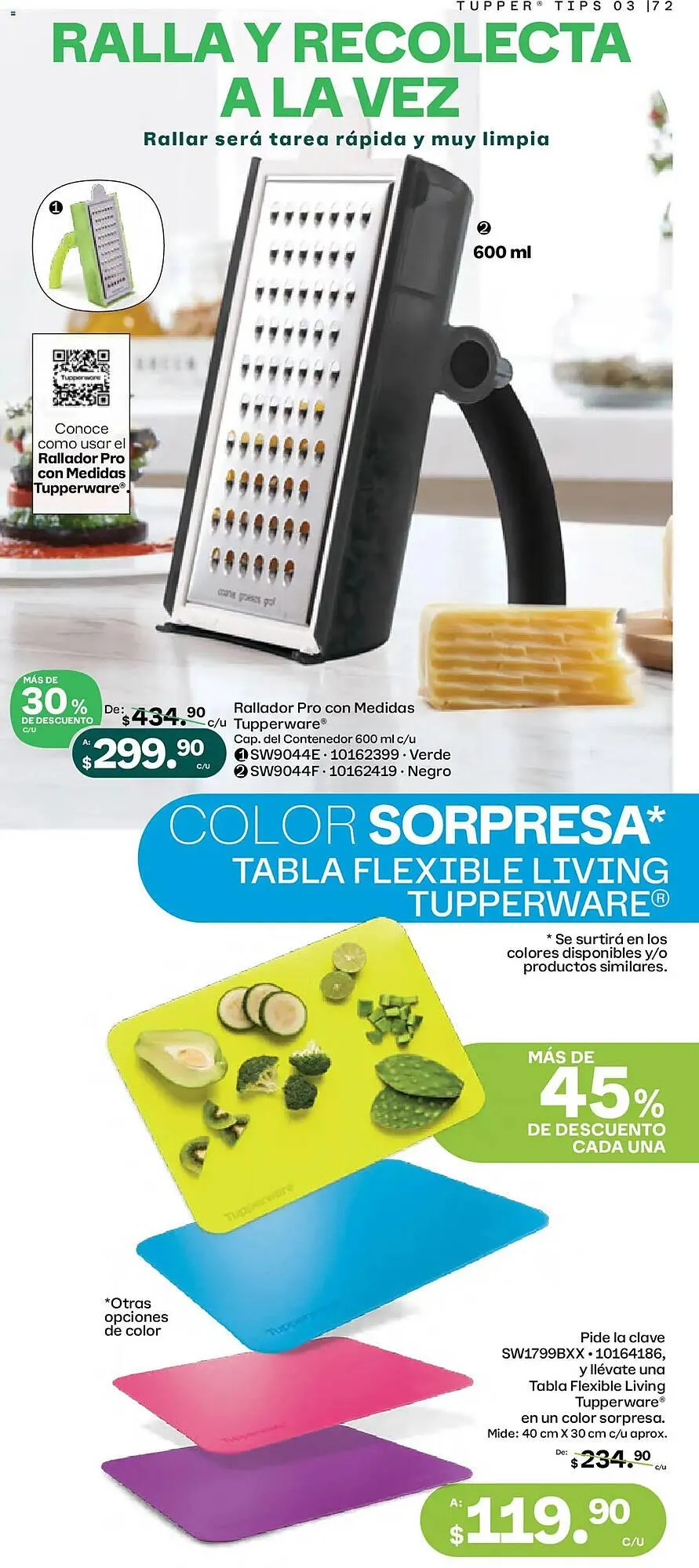 Catálogo de Catálogo Tupperware 24 de febrero al 23 de marzo 2025 - Pagina 72