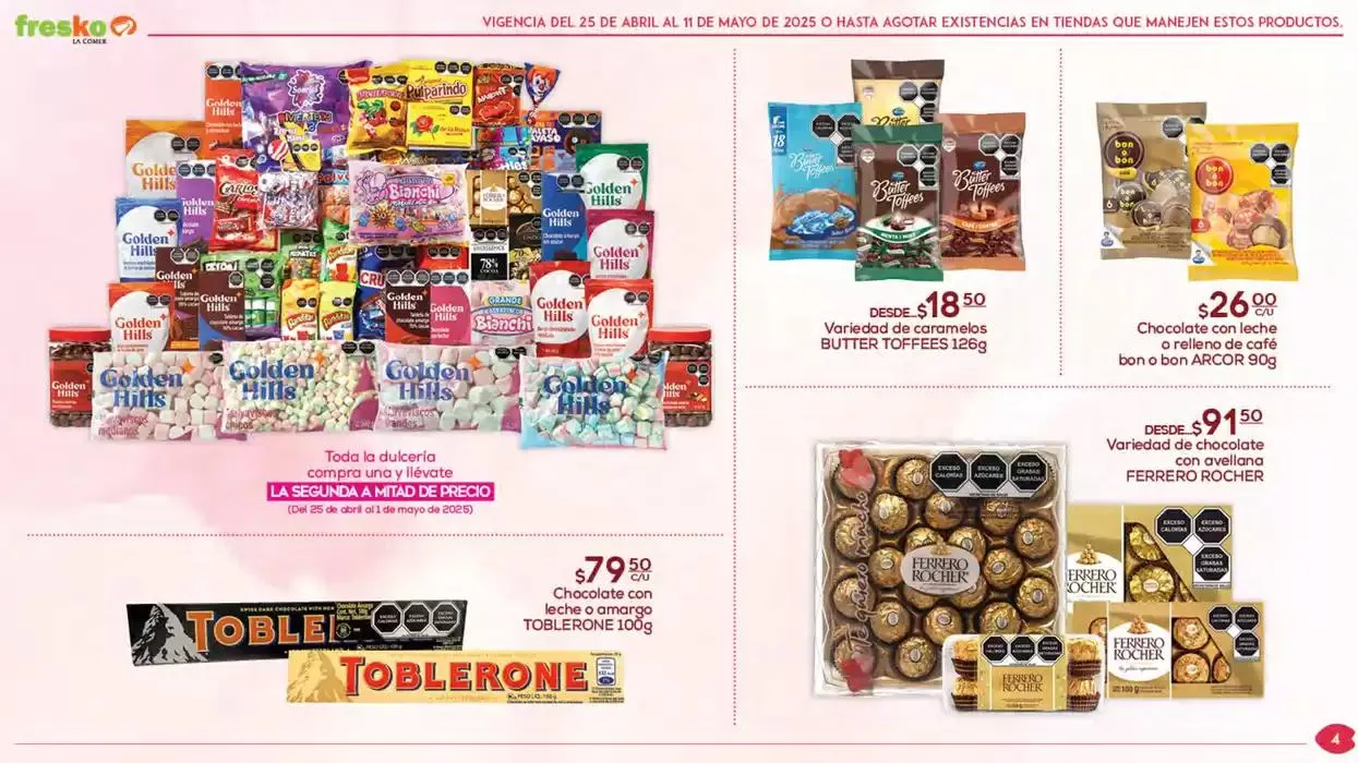Catálogo de QUE SEA FRESKO HACE LA DIFERENCIA 25 de abril al 11 de mayo 2025 - Pagina 4