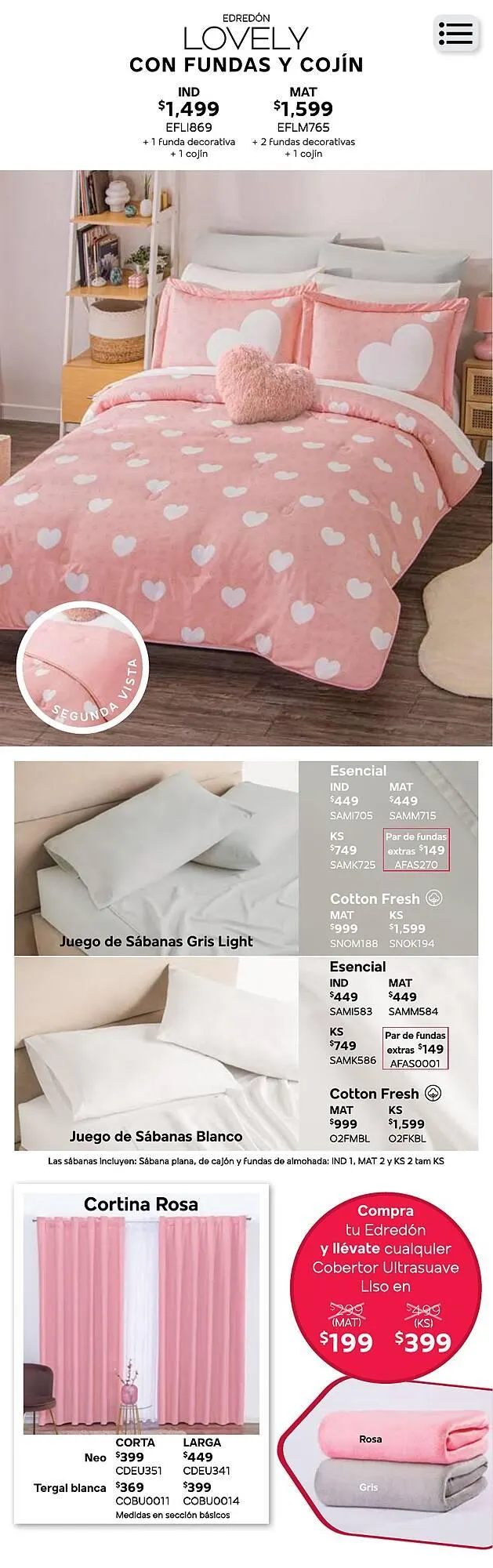 Catálogo de Catálogo Colchas Concord 26 de agosto al 31 de diciembre 2024 - Pagina 7