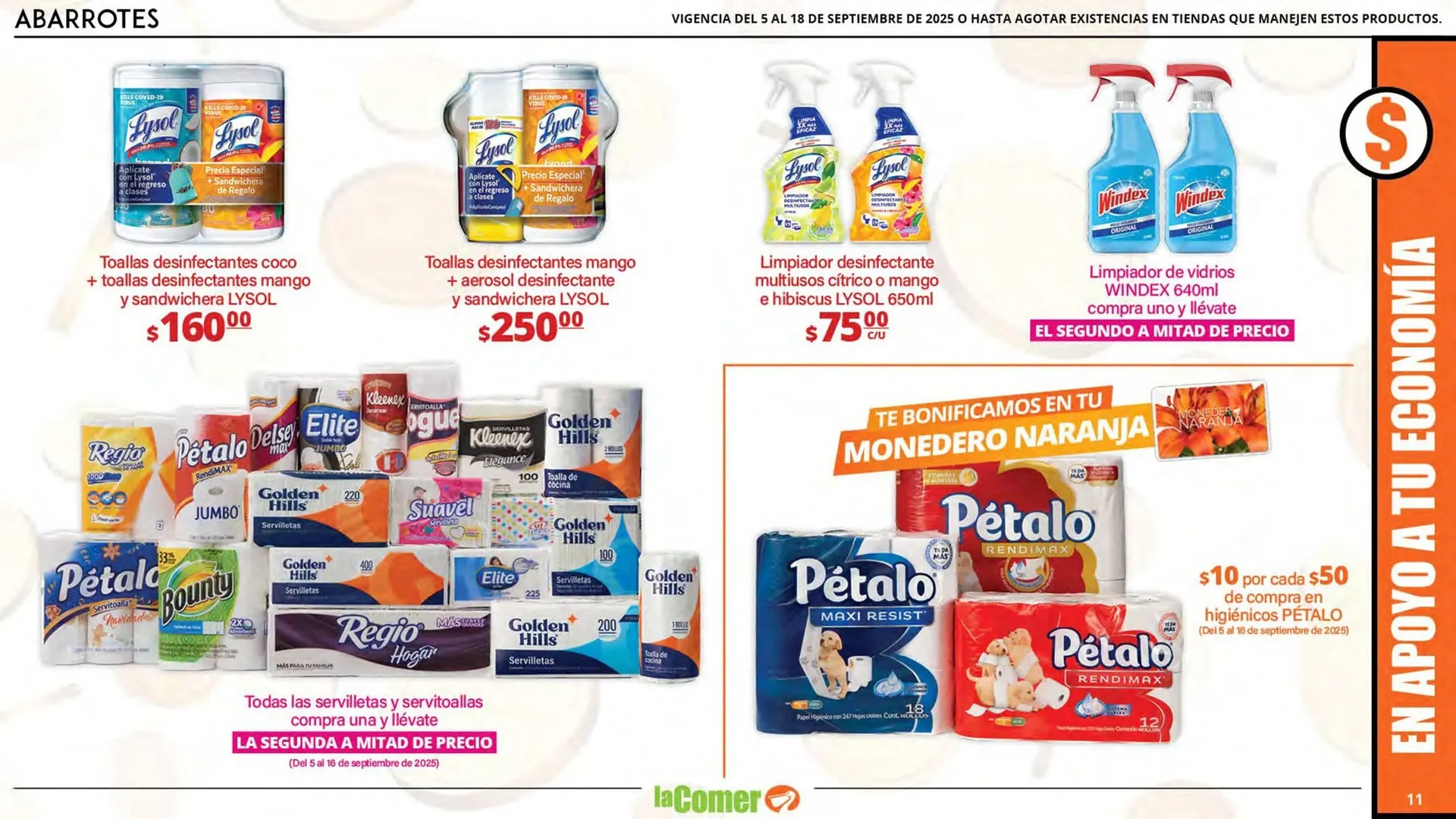Catálogo de Folleto La Comer 5 de septiembre al 18 de septiembre 2025 - Pagina 11