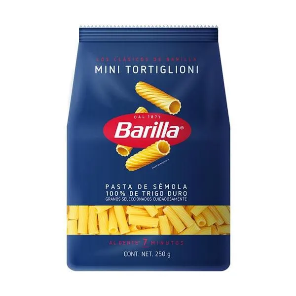 Pasta Barilla mini tortiglioni 250 g