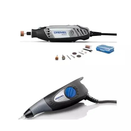 Combo dremel rotativa y grabador
