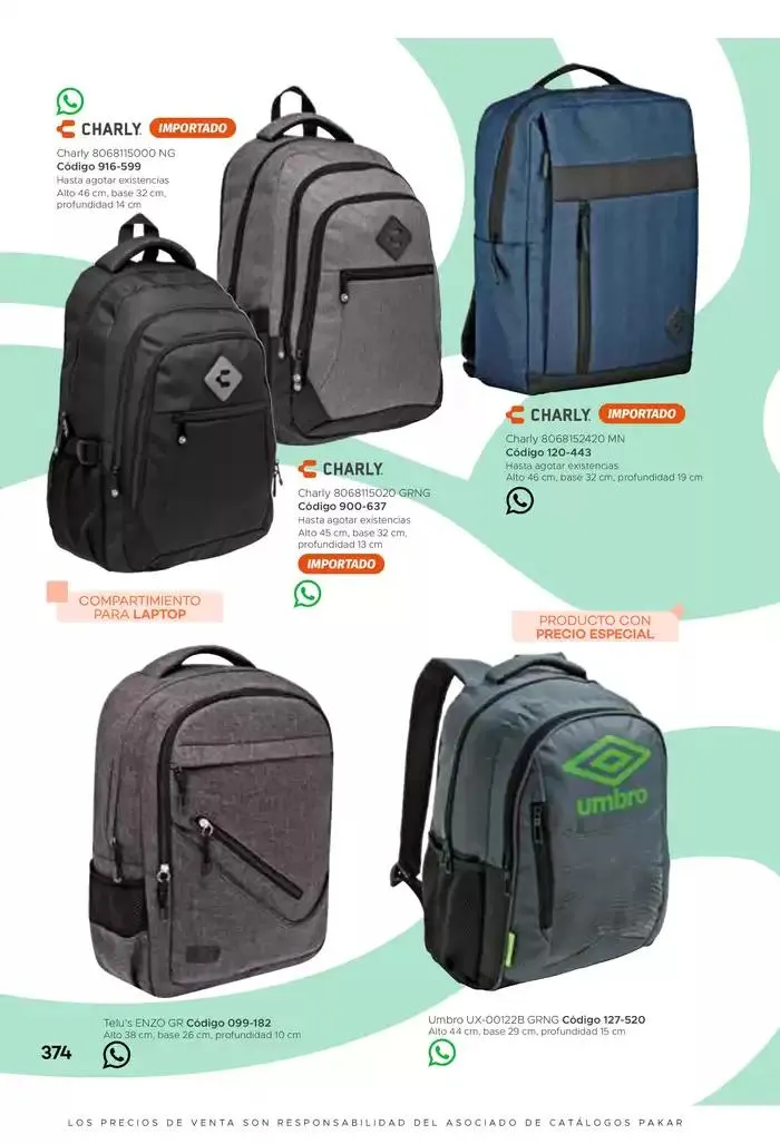 Catálogo de Pakar Hombre 31 de enero al 31 de agosto 2025 - Pagina 374