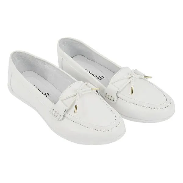 020475 Mocasǟ¶ðn De Piel Con Lazo De Moǟ¶ño