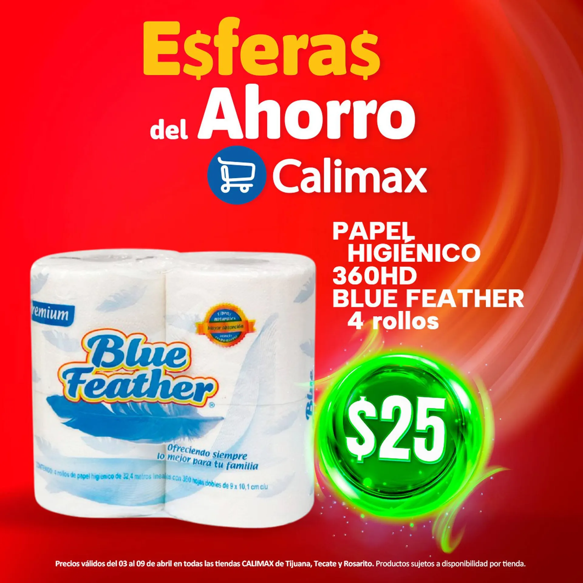 Catálogo de Folleto Calimax 3 de abril al 9 de abril 2026 - Pagina 1