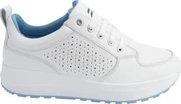 tenis de piel con agujeta