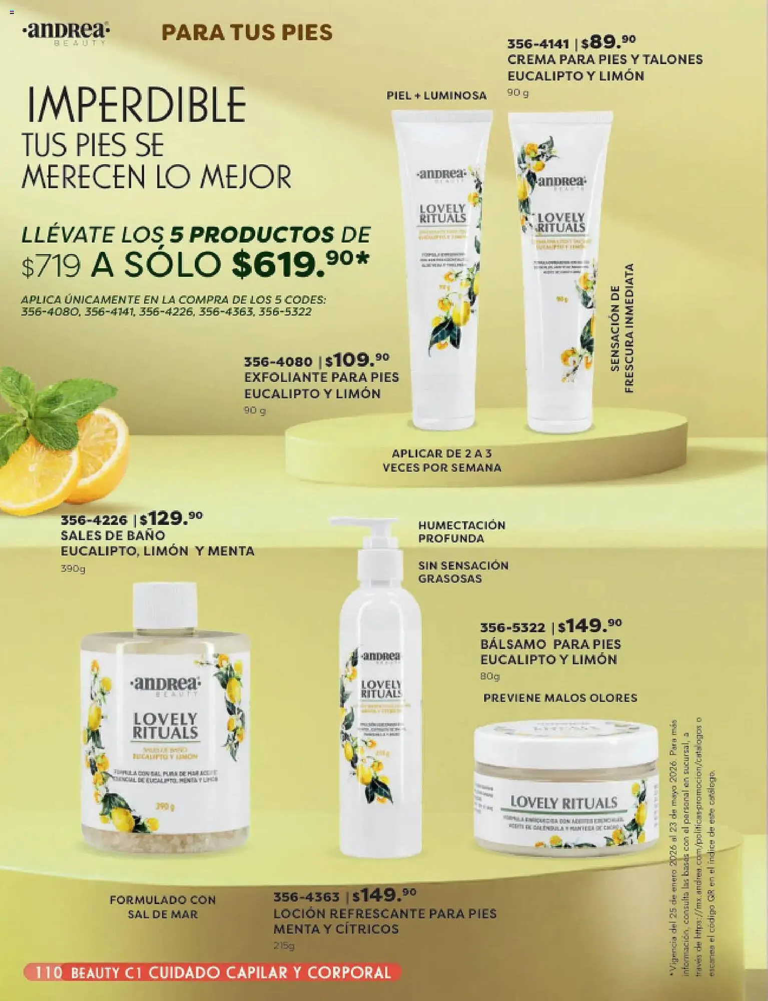 Catálogo de Catálogo Andrea 25 de enero al 24 de mayo 2026 - Pagina 110