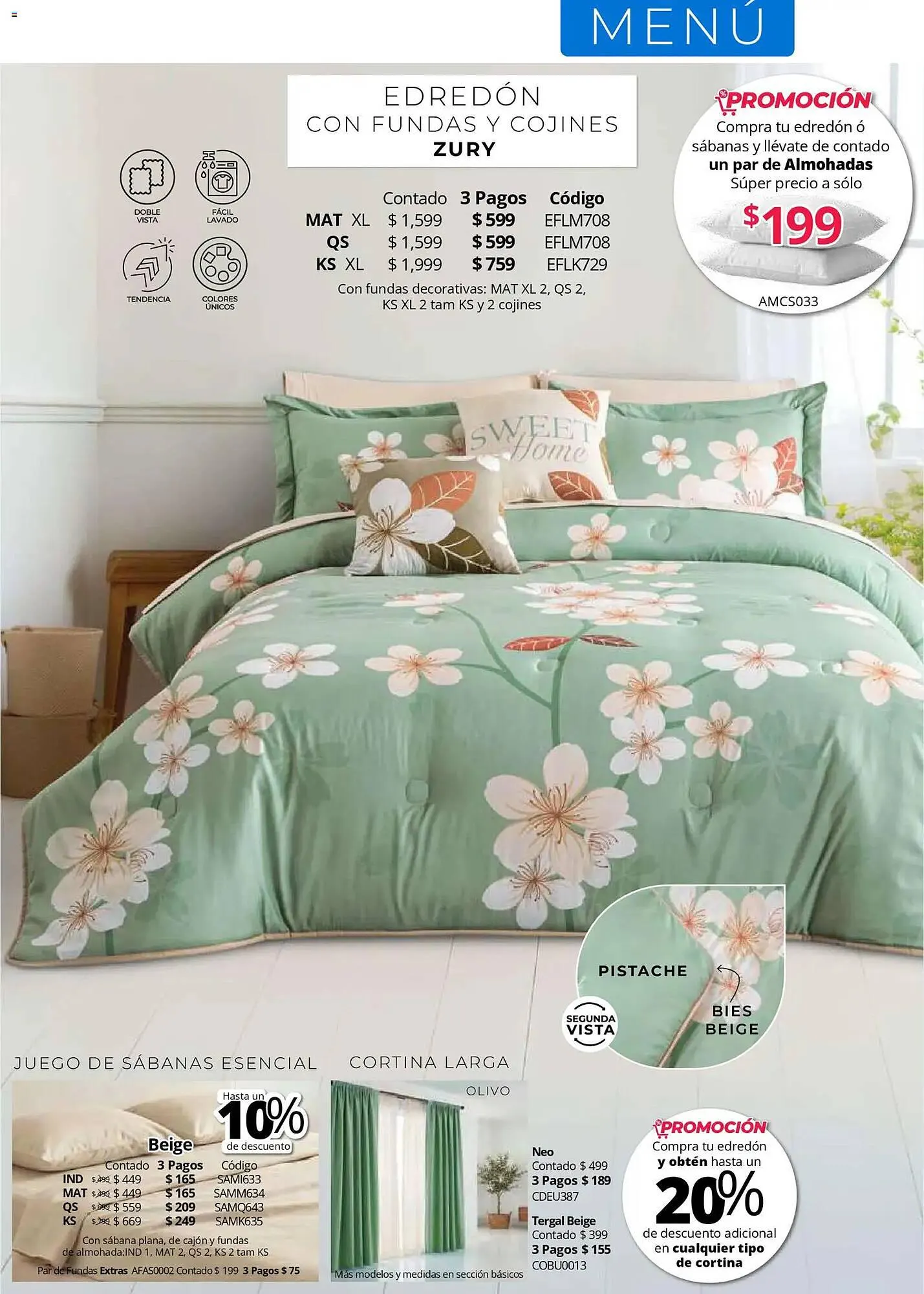 Catálogo de Catálogo Colchas Concord 1 de mayo al 1 de agosto 2026 - Pagina 28