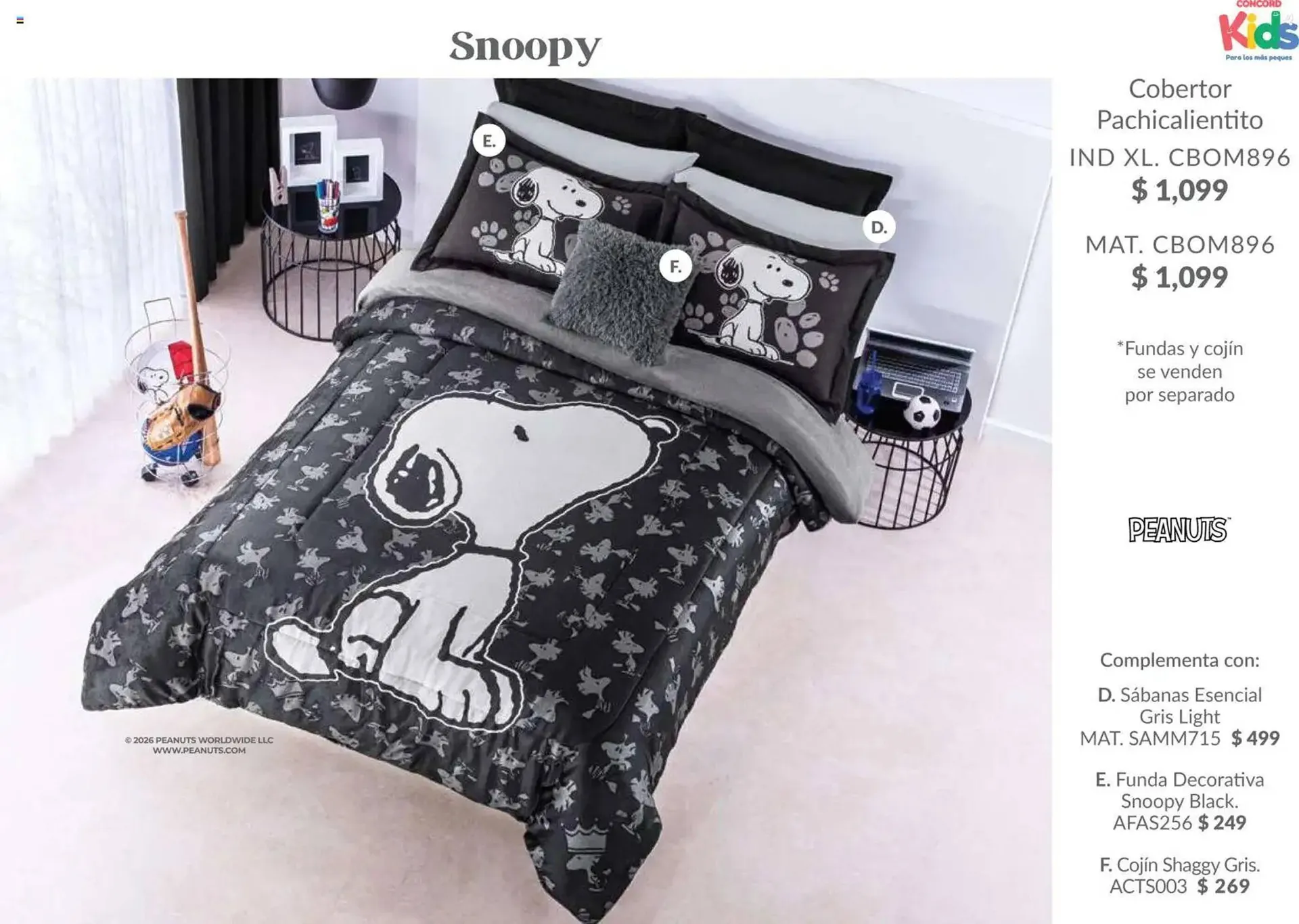 Catálogo de Catálogo Colchas Concord 1 de febrero al 1 de mayo 2026 - Pagina 69