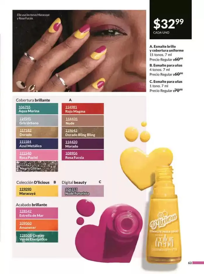 Catálogo de Avon COSMÉTICOS C3 3 de enero al 3 de febrero 2025 - Pagina 63