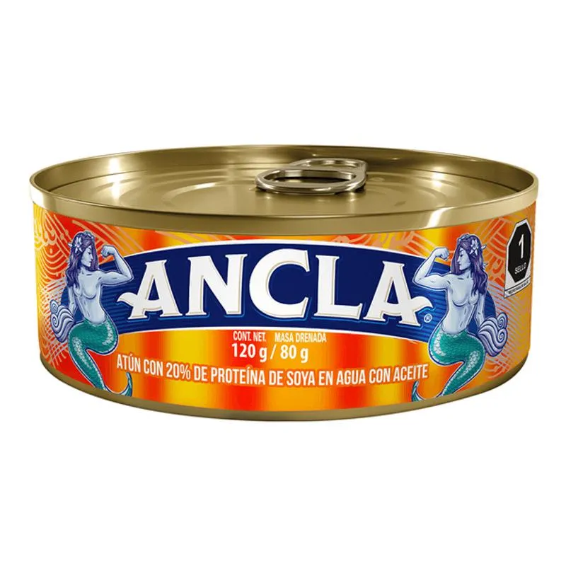 Ancla Aceite 120/80g Atún Desmenuzado Ancla Acei 120 g