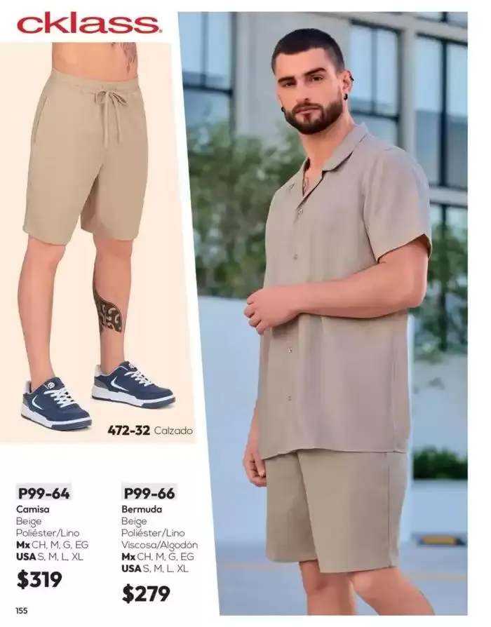 Catálogo de Catálogo Cklass Ropa Complemento de Verano 2025 México 1 de marzo al 30 de septiembre 2025 - Pagina 158