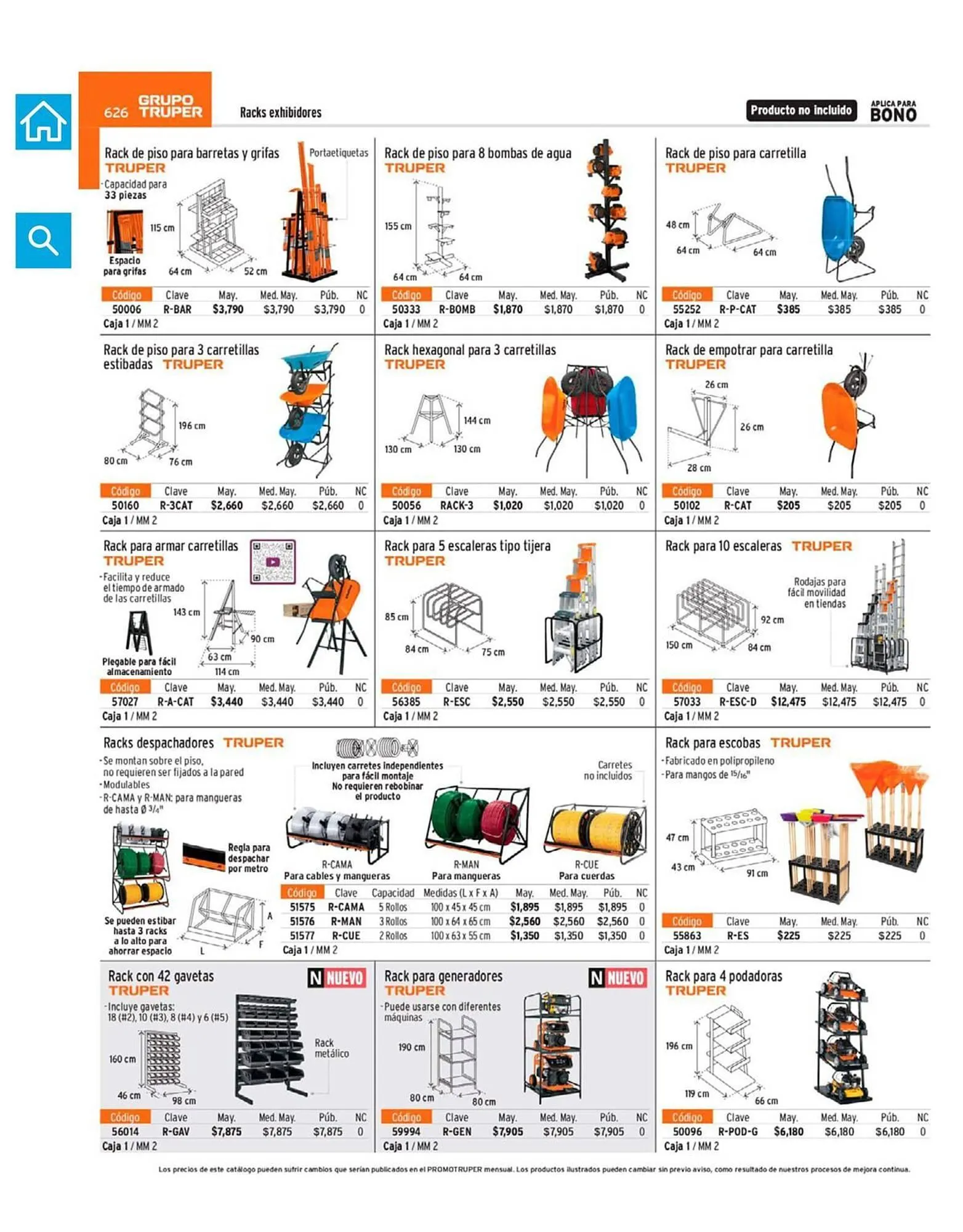 Catálogo de Catálogo Truper 7 de marzo al 31 de diciembre 2025 - Pagina 627