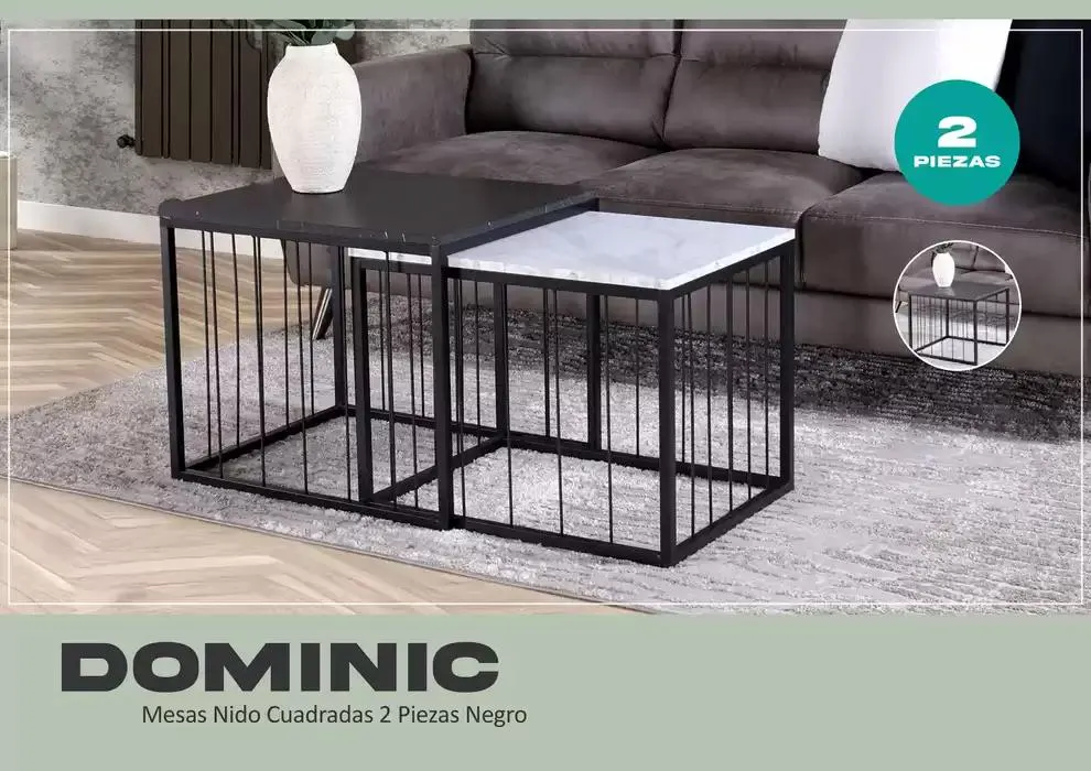 Catálogo de Muebles Dico Mesas Ocasionales Centro 2025 14 de febrero al 31 de diciembre 2025 - Pagina 36