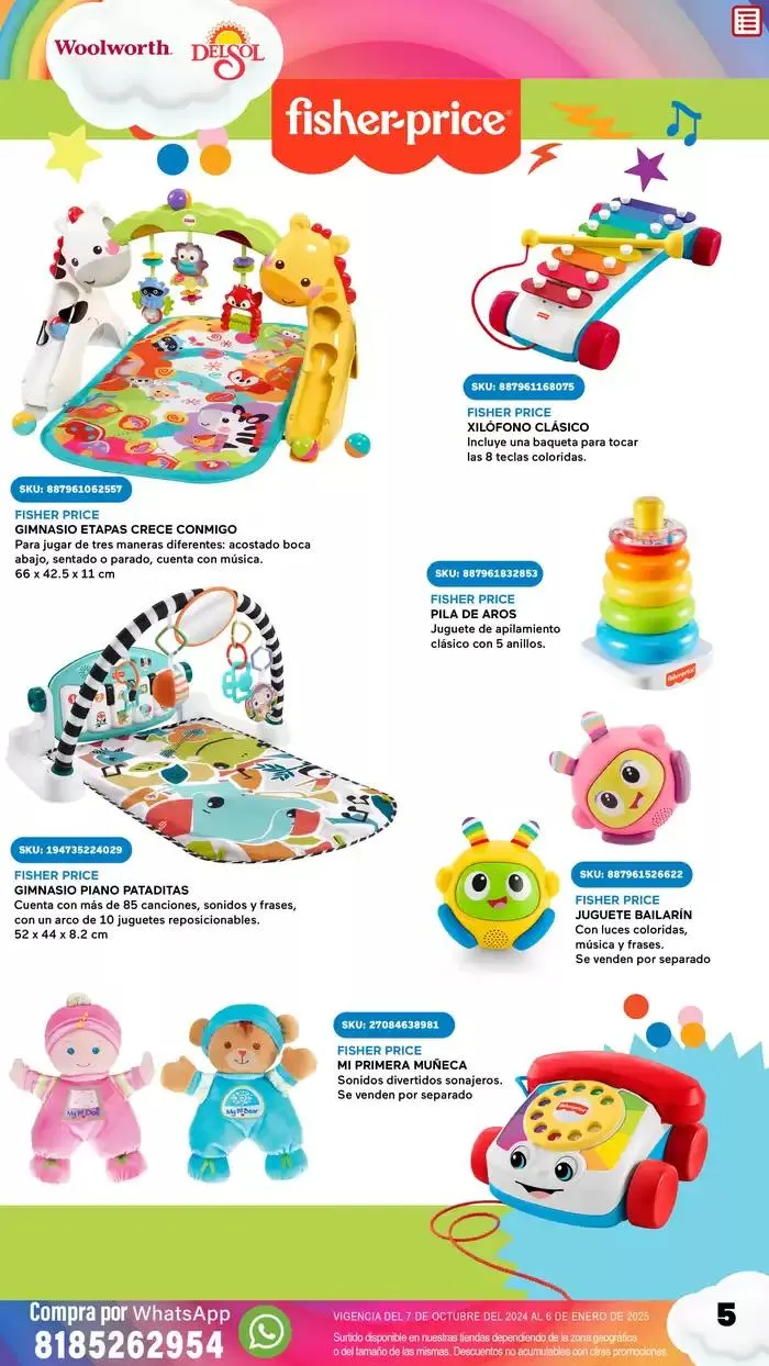 Catálogo de Llegó el Castillo del Juguete 15 de octubre al 6 de enero 2025 - Pagina 5