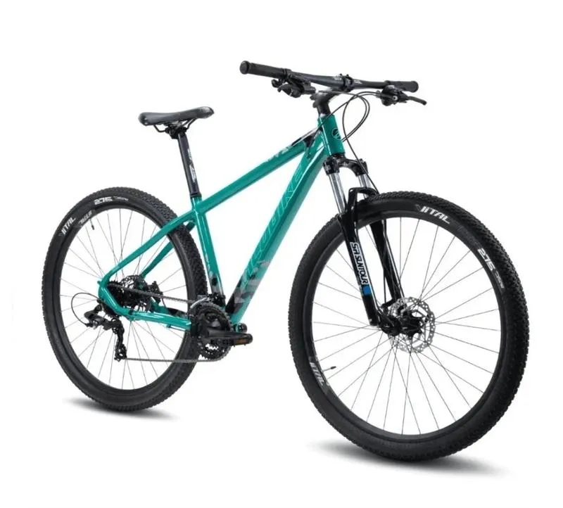 Bicicleta Sierra R29 Alubike Aluminio Esmeralda 24V Mediana -End_