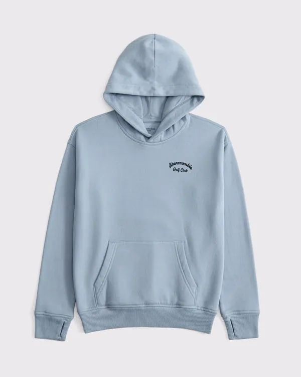 abercrombie golf club imagery popover hoodie