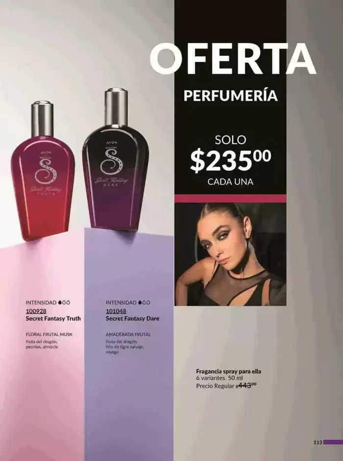 Catálogo de Avon COSMÉTICOS C2 3 de enero al 3 de febrero 2025 - Pagina 113