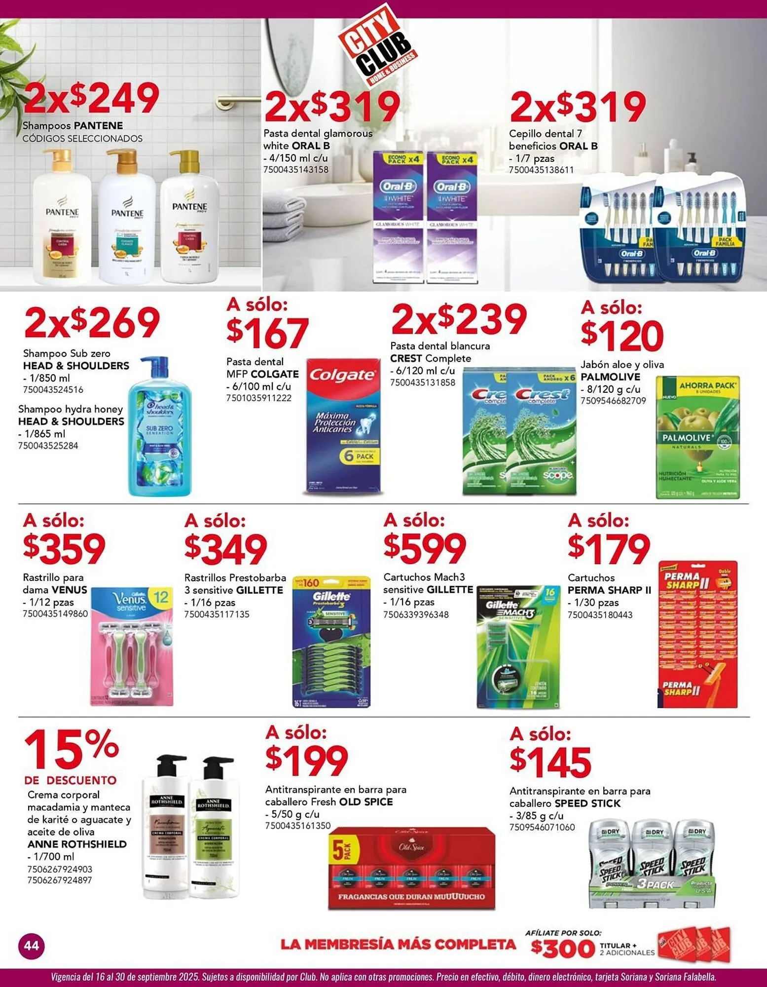 Catálogo de catálogo City Club 2 de septiembre al 30 de septiembre 2025 - Pagina 44