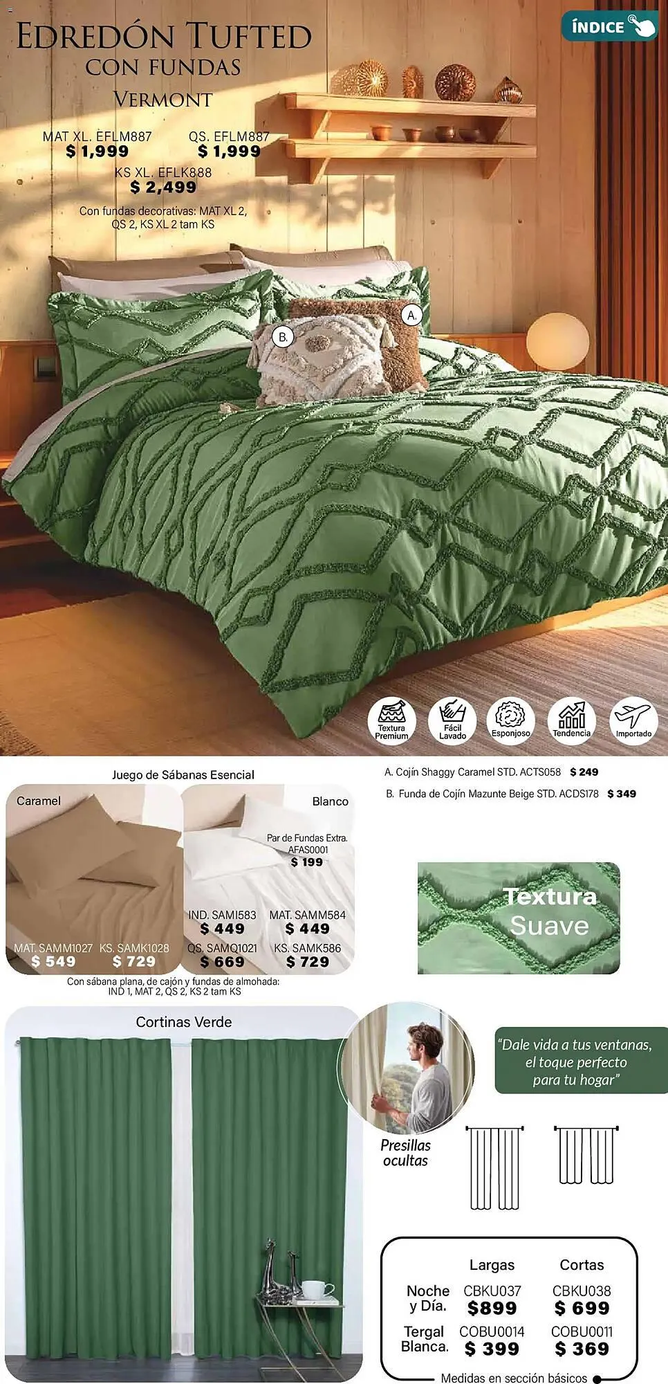 Catálogo de Catálogo Colchas Concord 1 de noviembre al 1 de febrero 2026 - Pagina 143