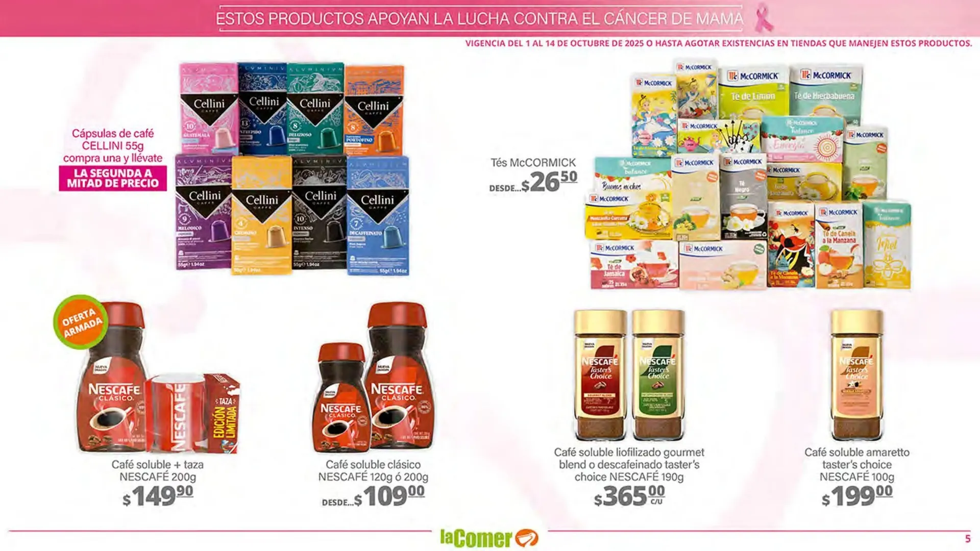 Catálogo de Folleto La Comer 1 de octubre al 14 de octubre 2025 - Pagina 5