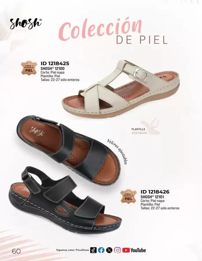 Catálogo de SANDALIAS | CONFORT | 2025 | 1E 11 de marzo al 31 de agosto 2025 - Pagina 60