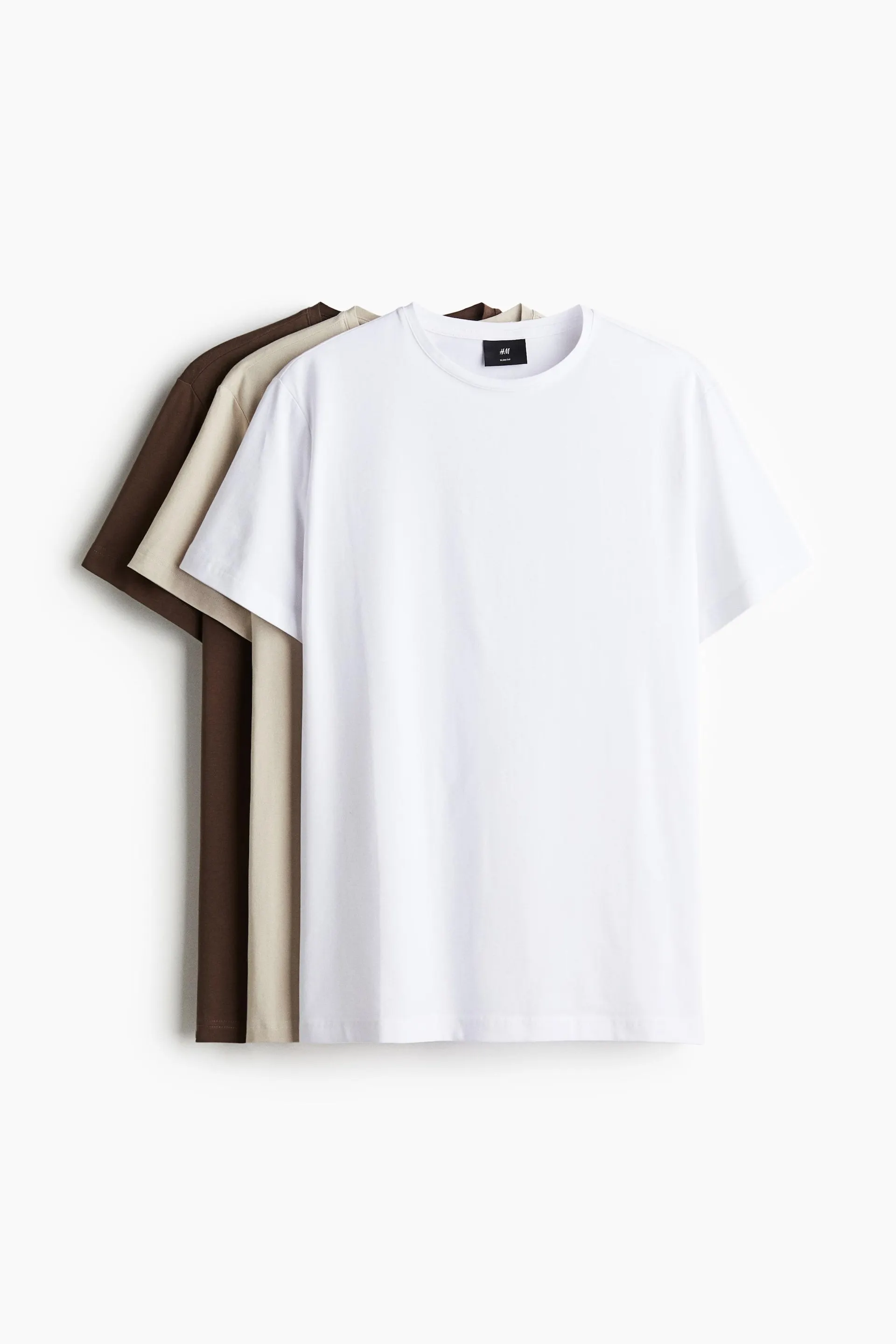 3-pack de playeras Slim Fit