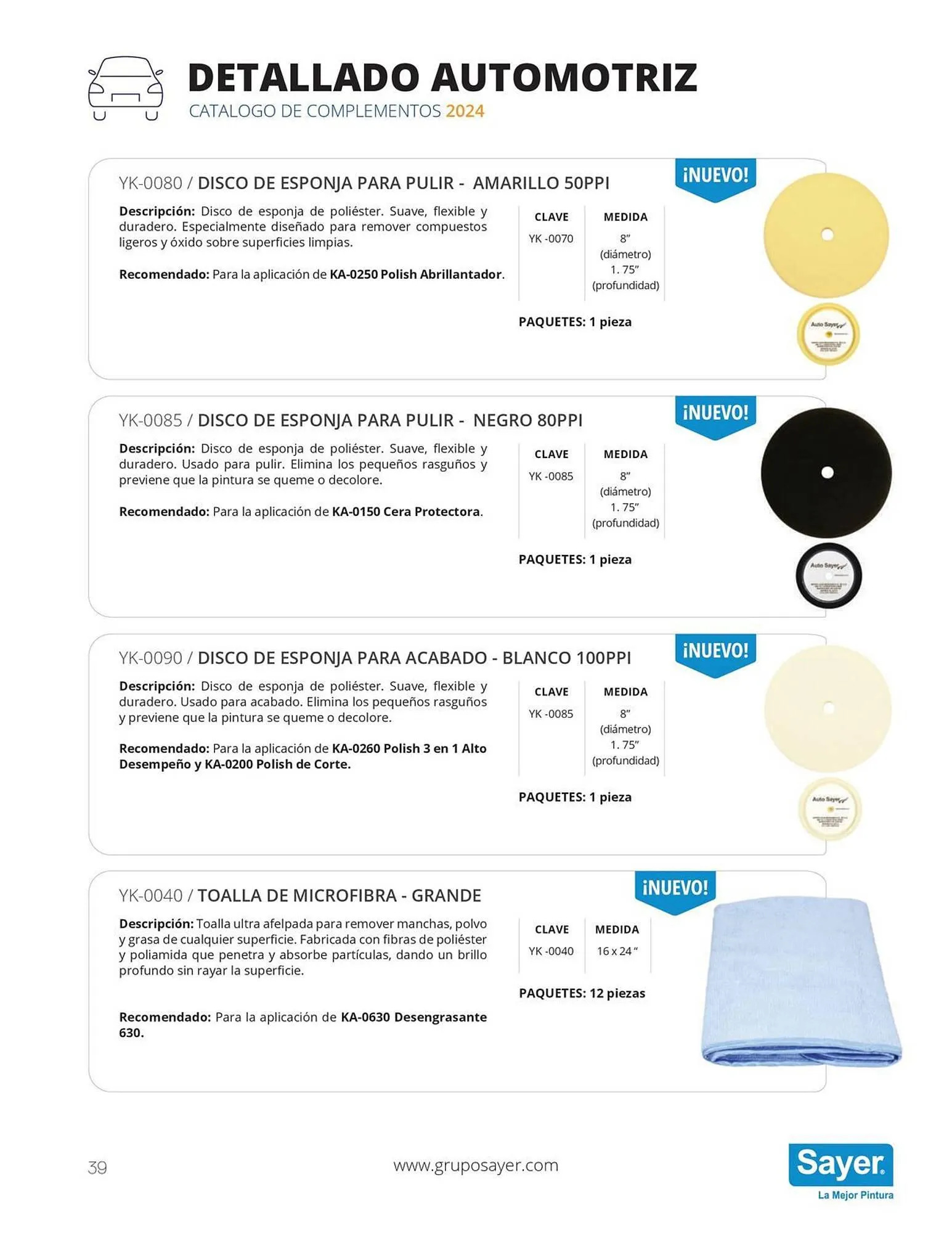 Catálogo de Catálogo Sayer 3 de enero al 31 de diciembre 2024 - Pagina 39