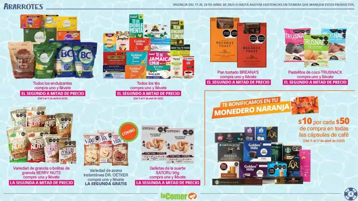 Catálogo de La Comer 11 de abril al 24 de abril 2025 - Pagina 4