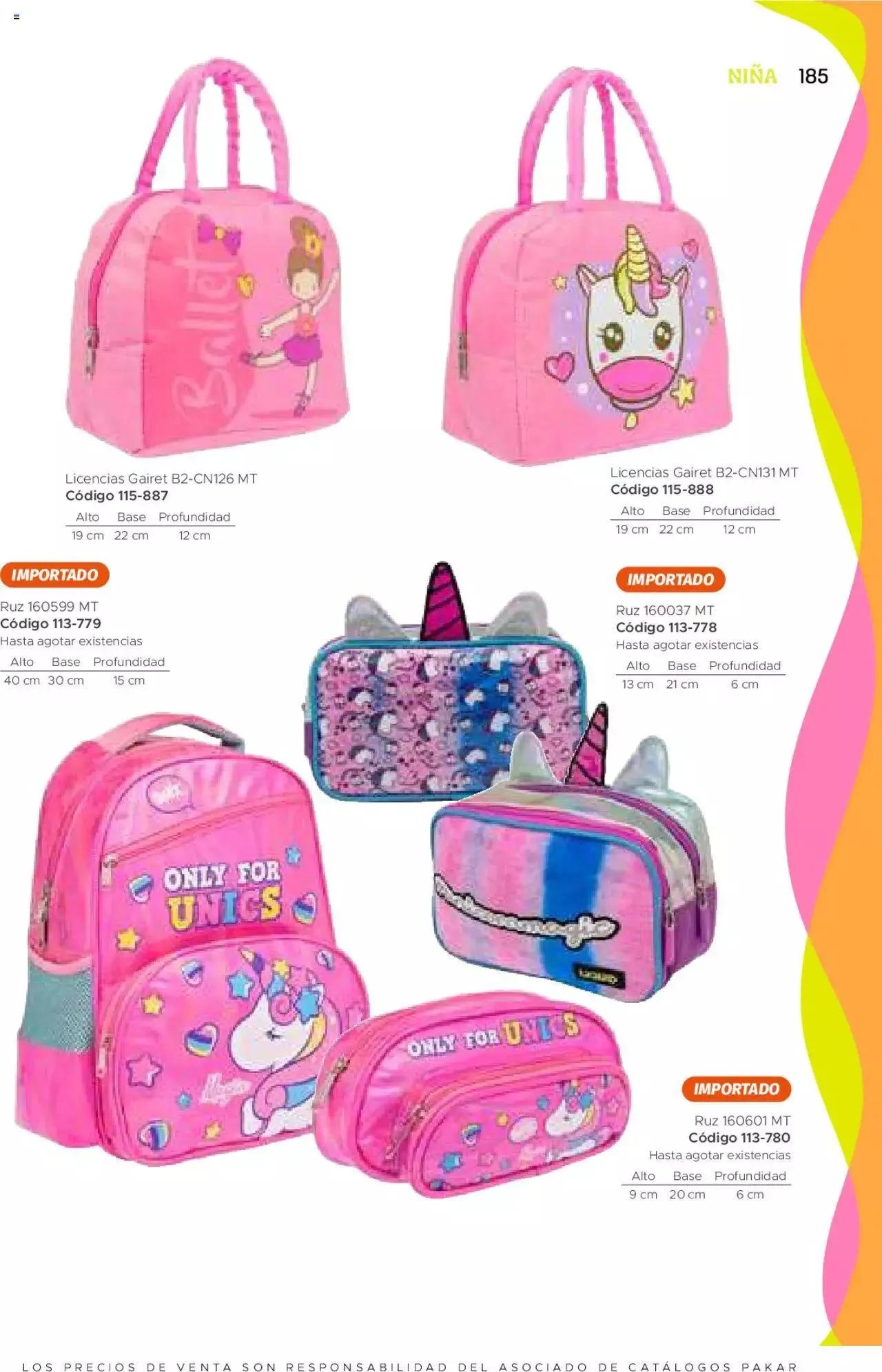 Catálogo de SC Pakar - Nina 27 de enero al 31 de diciembre 2023 - Pagina 185
