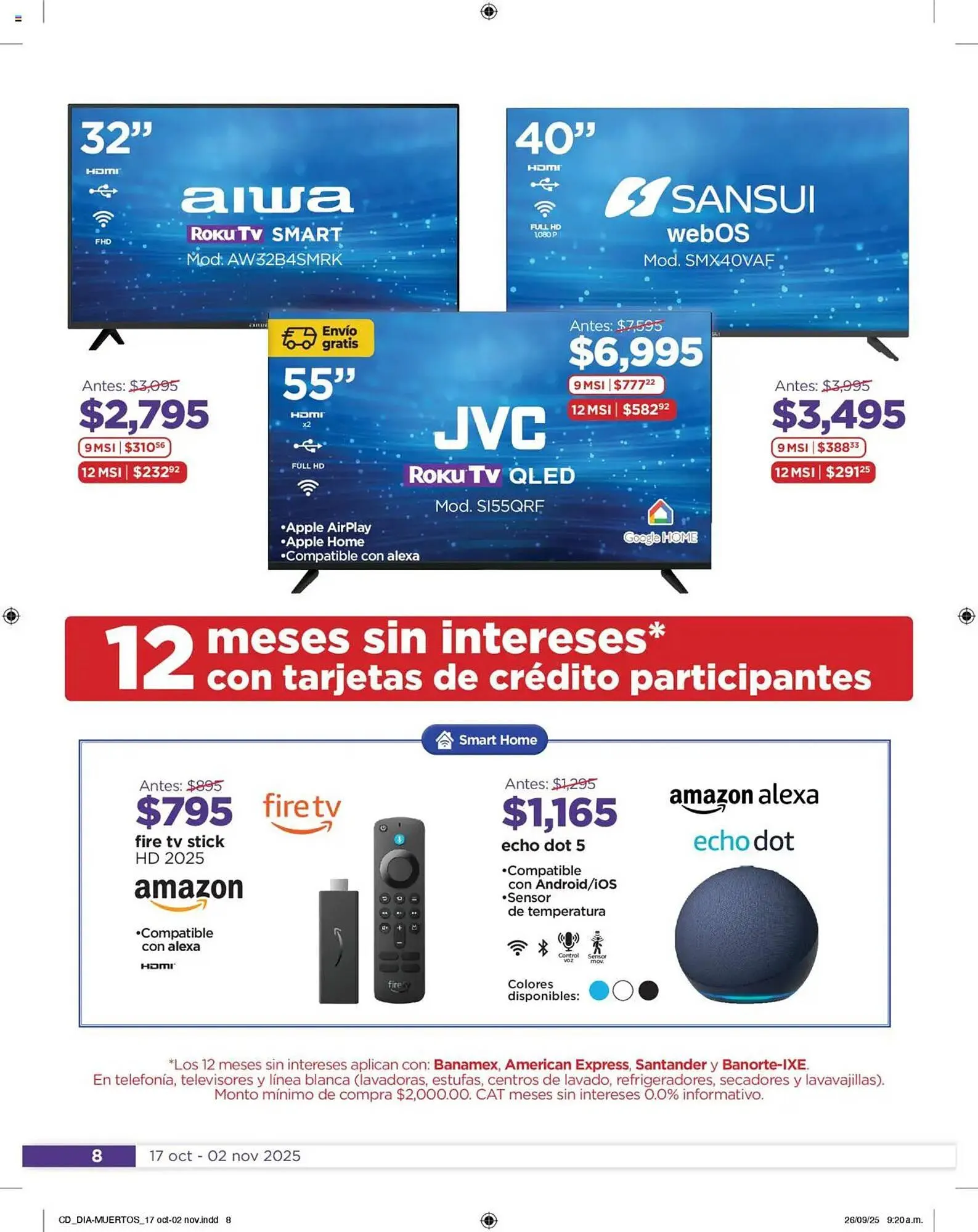 Catálogo de Folleto Chedraui 17 de octubre al 2 de noviembre 2025 - Pagina 8