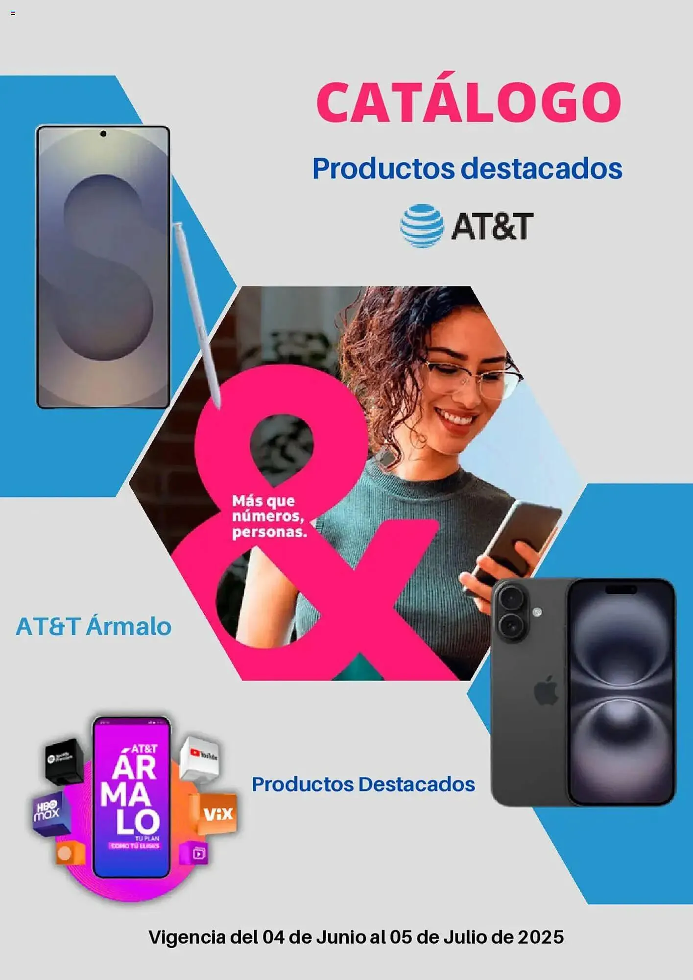 Catálogo de Catálogo AT&T 4 de junio al 6 de julio 2025 - Pagina 1