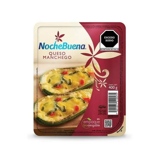 Queso manchego NocheBuena 32 en bloque 400 g