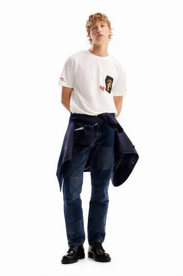 Camiseta parches esfinge