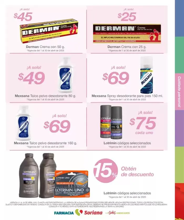 Catálogo de Folleto Farmacia Abril Híper Nacional 1 de abril al 30 de abril 2025 - Pagina 10