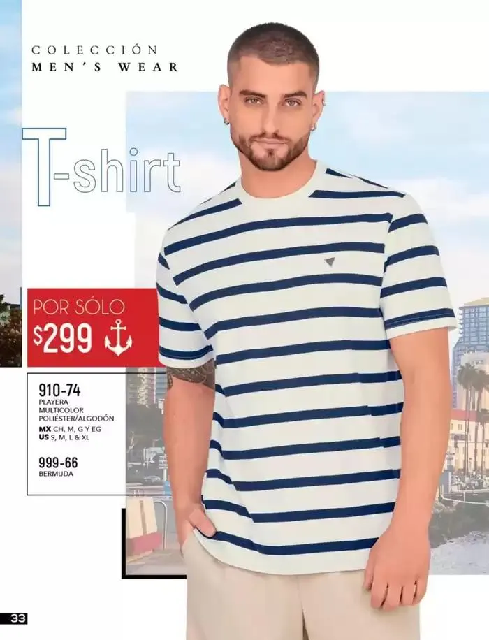 Catálogo de Catálogo Cklass Ropa Caballero Primavera Verano 2025 8 de enero al 30 de junio 2025 - Pagina 33