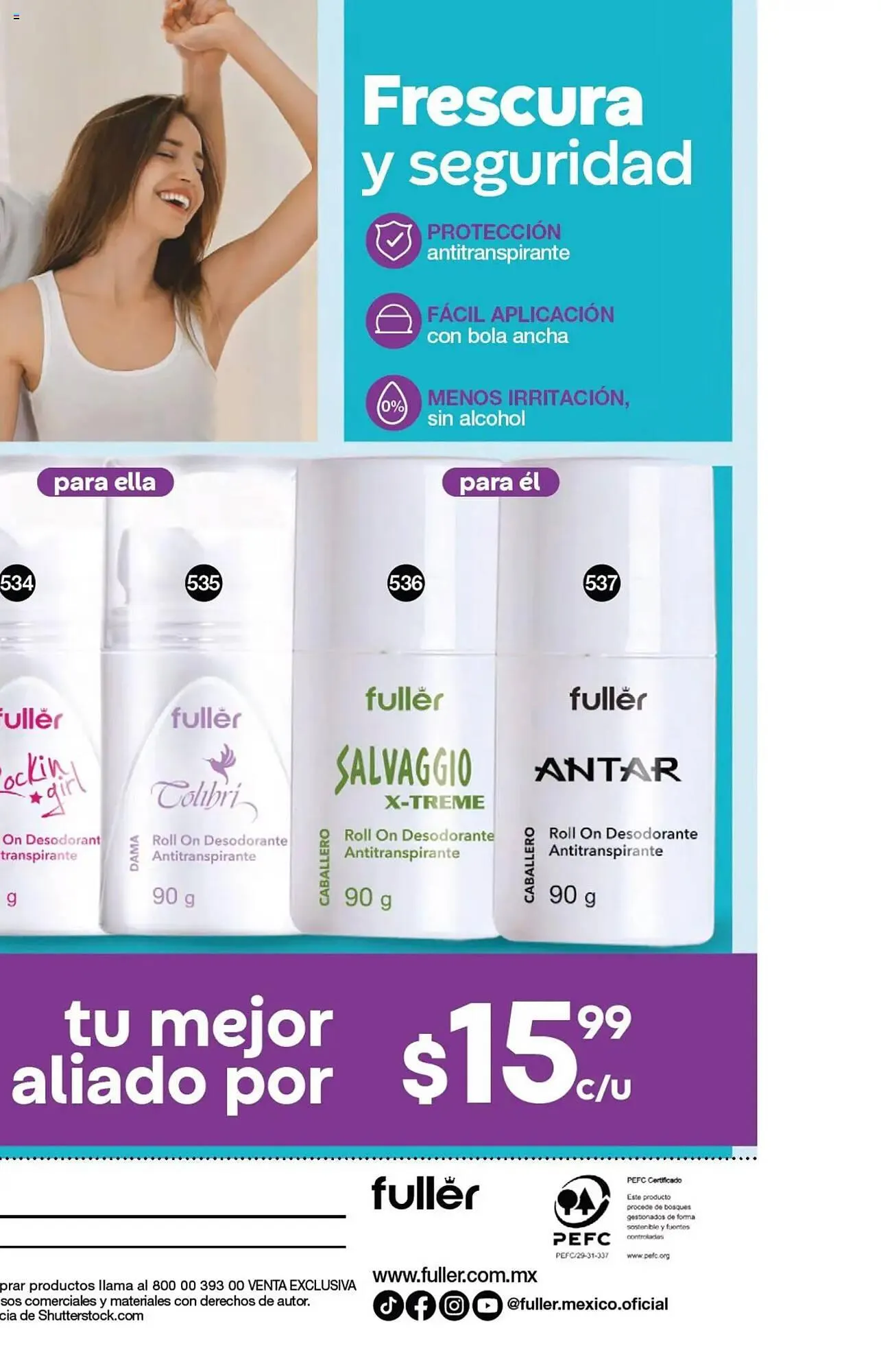 Catálogo de Catálogo Fuller 9 de julio al 30 de julio 2025 - Pagina 185