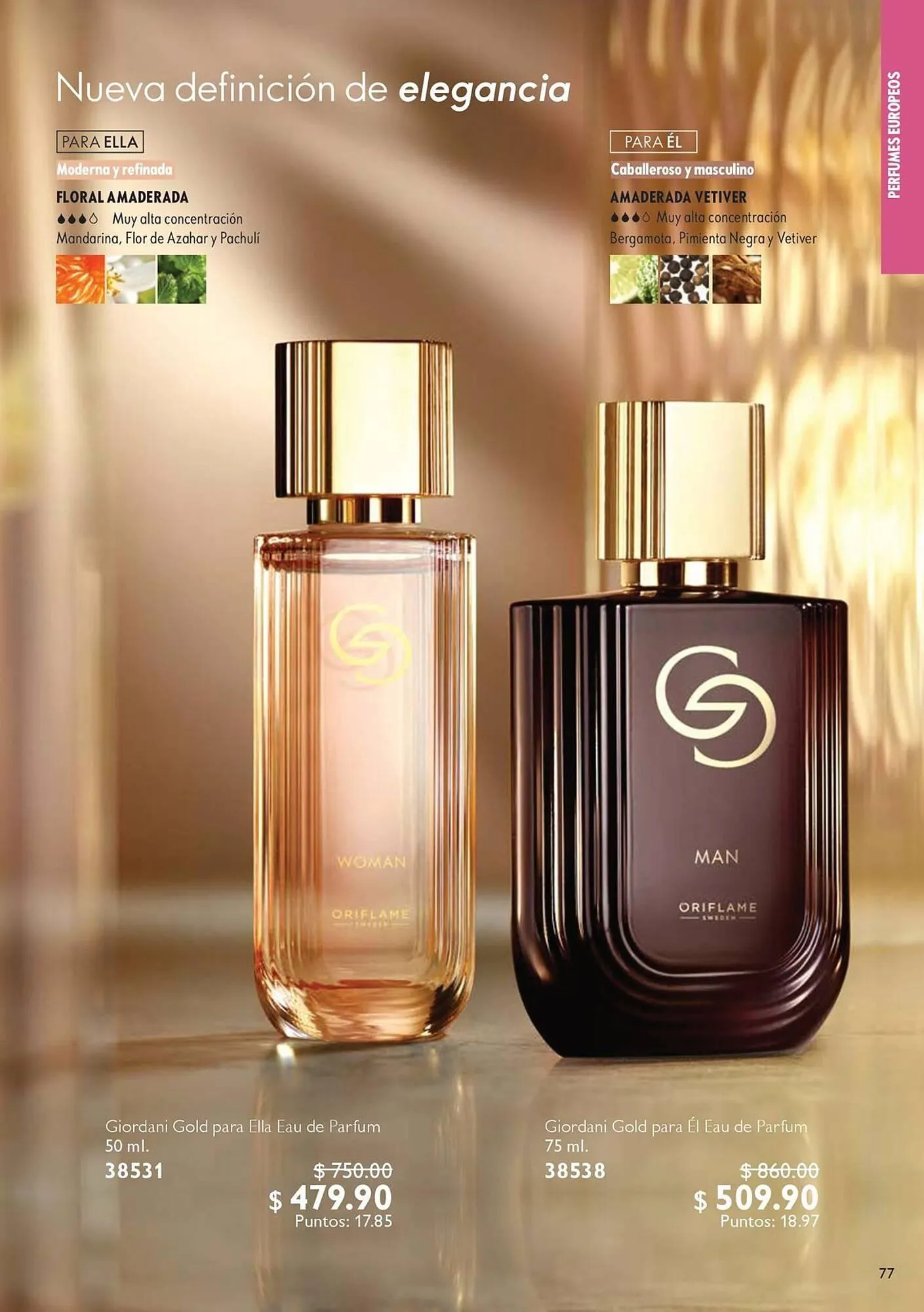 Catálogo de Catálogo Oriflame 6 de octubre al 31 de octubre 2025 - Pagina 77