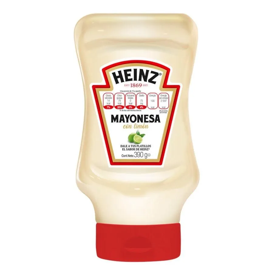 Mayonesa Heinz Limon 390 Gr Pet