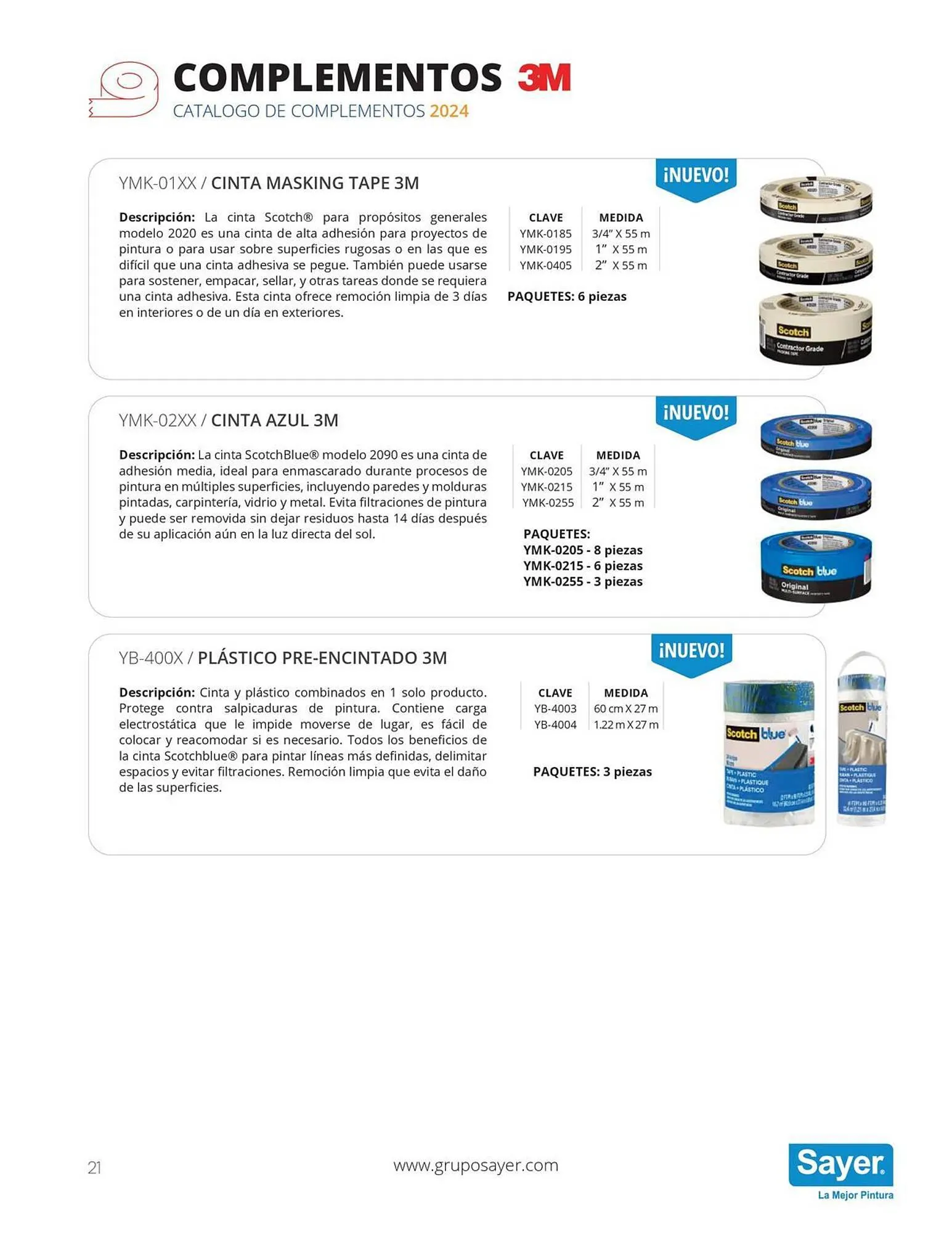 Catálogo de Catálogo Sayer 3 de enero al 31 de diciembre 2024 - Pagina 21