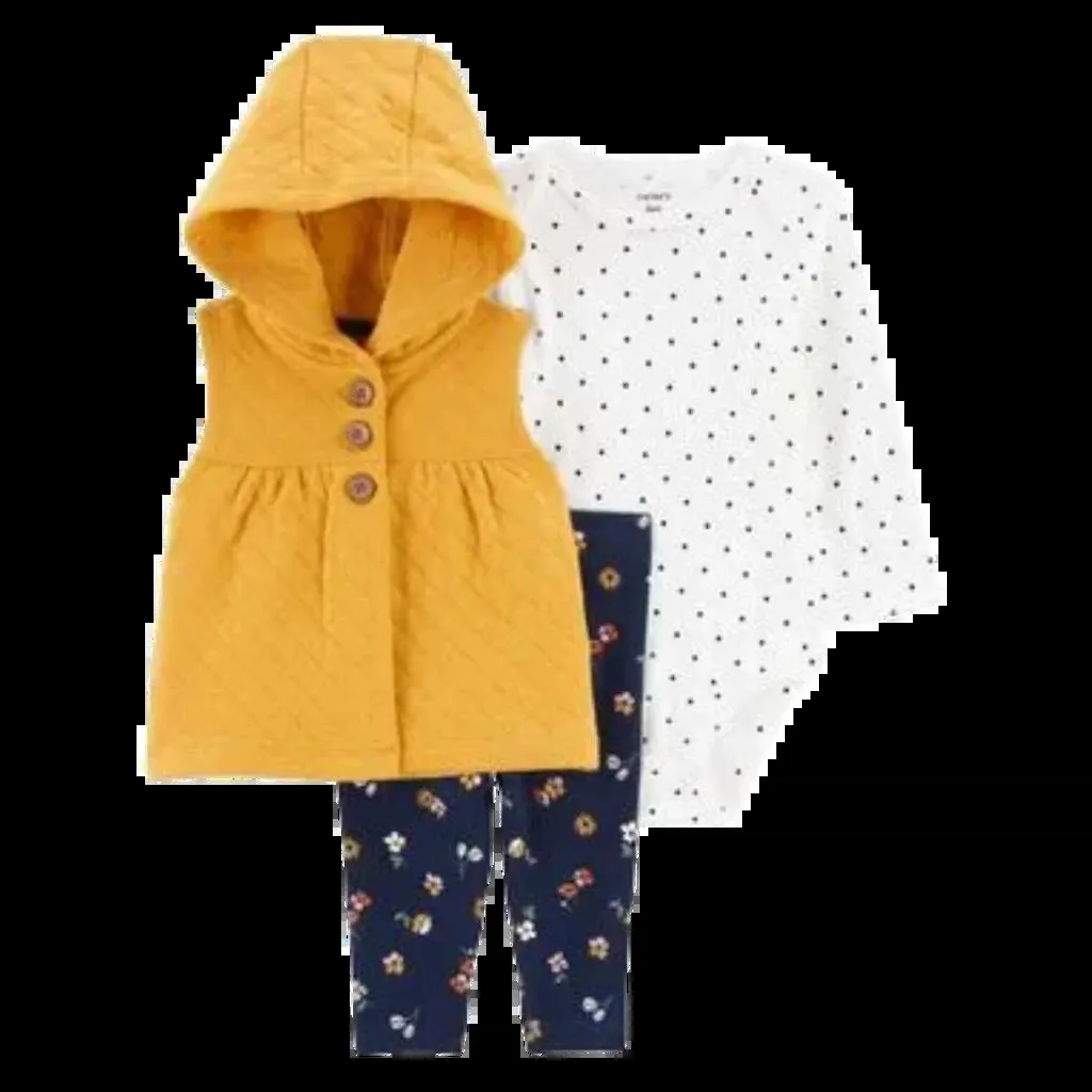 Conjunto para niña amarillo de Niña