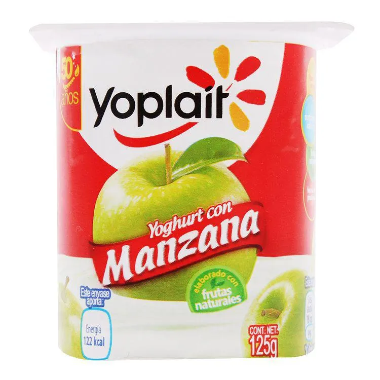 Yoghurt Yoplait Manzana 125 Grs - Yoplait - 1 pieza