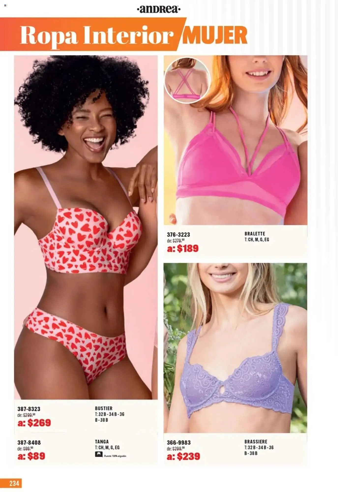 Catálogo de Catálogo Andrea 5 de abril al 2 de mayo 2026 - Pagina 234