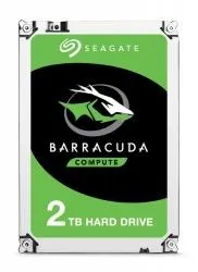 Disco Duro Interno Seagate Barracuda 3.5", 2TB, SATA III, 6 Gbit/s, 7200RPM, 256MB Caché