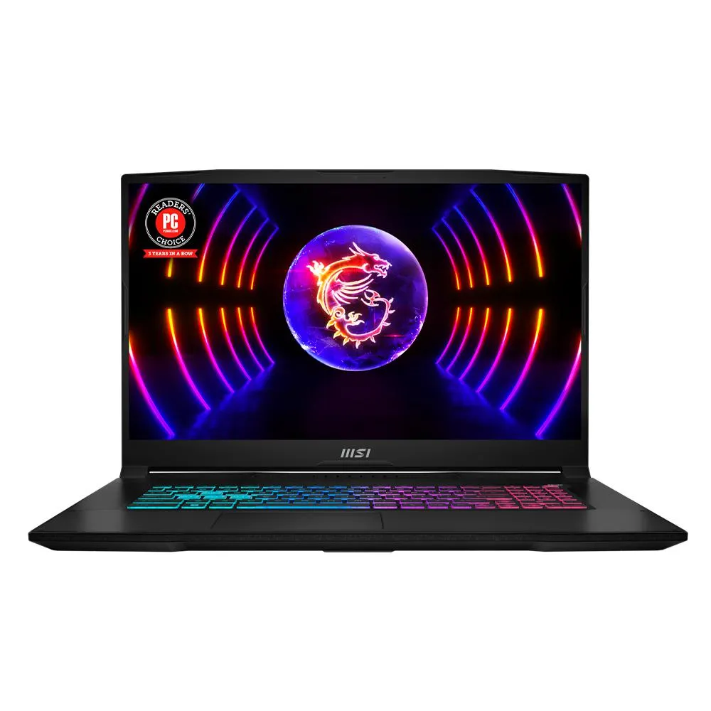 Laptop Gamer MSI Katana 17 B13VGK / Intel Core i7-13620H / RTX 4070 / 17.3" FHD / 144Hz / 32GB DDR5 / 1TB NVMe SSD / USB-Type C / Cooler Boost 5 / Negro / B13VFK-835US