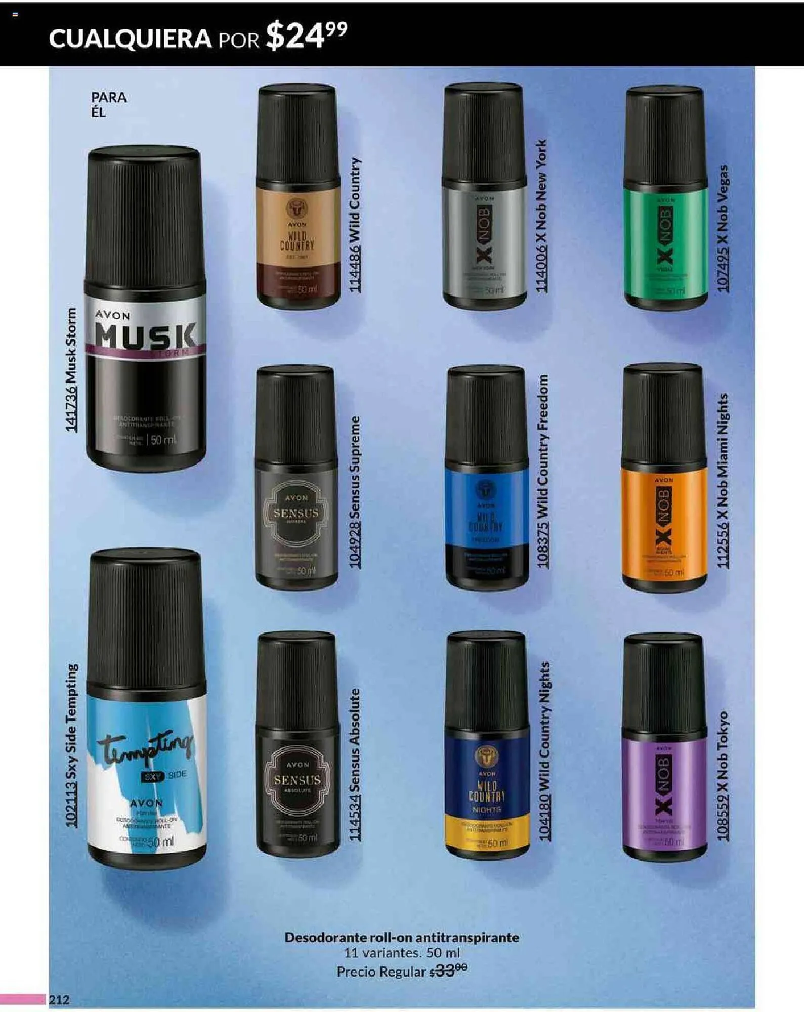 Catálogo de Catálogo Avon 14 de marzo al 22 de abril 2024 - Pagina 212
