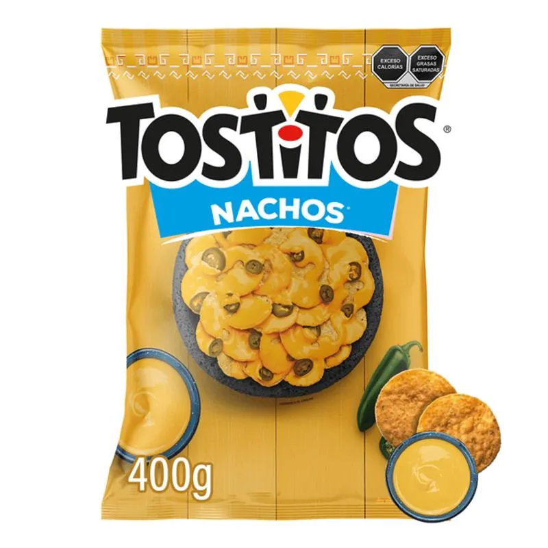 Nachos Tostitos con Sal 400 g