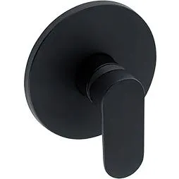 1192257 MONOMANDO DE EMPOTRAR PARA REGADERA 4471E.2 NEGRO MATE