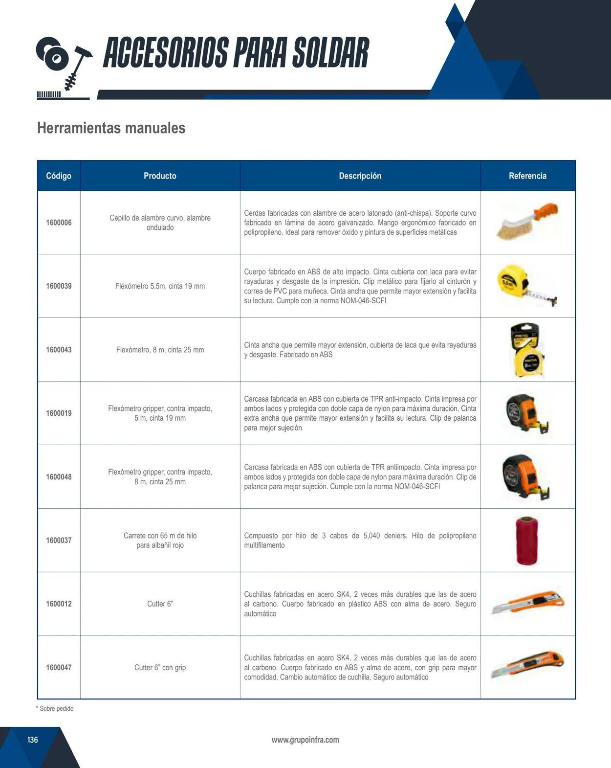 Catálogo de Infra 1 de febrero al 31 de diciembre 2024 - Pagina 138