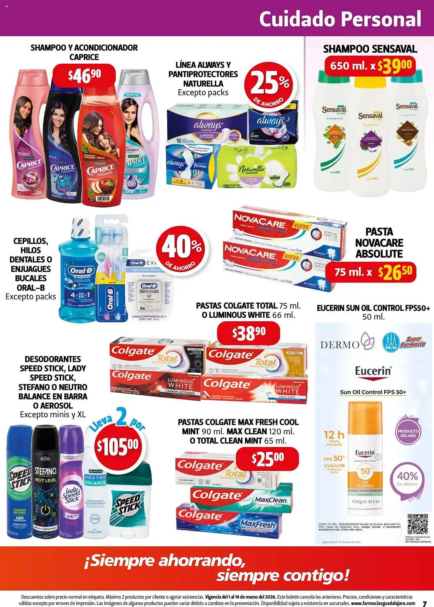 Catálogo de Folleto Farmacias Guadalajara 1 de marzo al 14 de marzo 2026 - Pagina 7